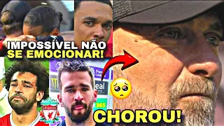 🚨FIM DE UMA ERA!!🥹💔EMOÇÃO ABSURDA na DESPEDIDA de KLOPP no LIVERPOOL HOJE!!