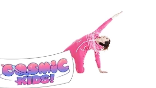 Rainbow pose - Cosmic Kids yoga posture of the week