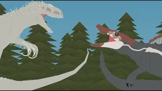 spinosaurus vs indominus rex - sticknodes