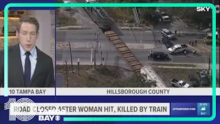 Woman dead after being struck by train in Seffner