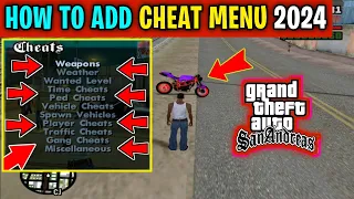 How To Add Cheat Menu in GTA San Andreas PC | GTA San Andreas Cheat Menu | SHAKEEL GTA