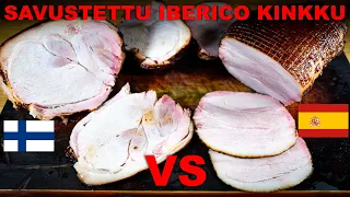 Savustettu Iberico Kinkku VS Suomalainen Juhlakinkku - Kummasta Tulee Parempi?