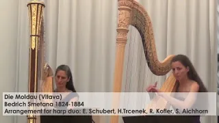 Moldau (Vltava) B.Smetana- Harp duo Silke Aichhorn and Regine Kofler