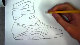 How to Draw: Air Mags (Speed Art)