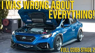 2023 Subaru WRX Goes Full Cobb! Completely Changed my opinion on the New WRX.