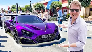 My Zenvo TSR-S Meets CHAOS at the CRAZIEST CAR SHOW!