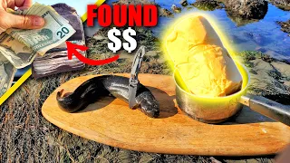 I Boiled an Eel in 2 POUNDS of BUTTER after finding a Lost Wallet!