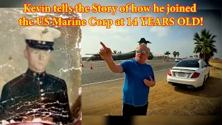 Kevin Maher tells the Story of how he joined the US Marine Corp at 14 years old!