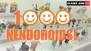 Goodsmile 1000 Nendoroid ねんどろいど Display at Anime Expo 2019 - See every Nendoroid ever made!