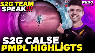 CALSE PMPL HİGHLİGHTS /S2G TEAMSPEAK / PUBG MOBILE TURKIYE