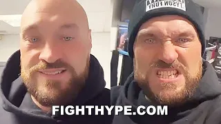 TYSON FURY REACTS TO SHAKUR STEVENSON BEATING OSCAR VALDEZ & KATIE TAYLOR BEATING AMANDA SERRANO