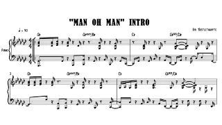 Rai Thistlethwayte "Man Oh Man" Intro Transcription