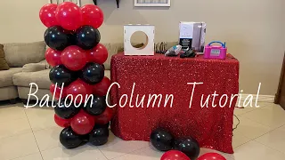 How To Make Balloon Columns For Beginners