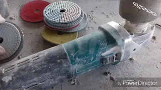Инструмент для полировки гранита.
