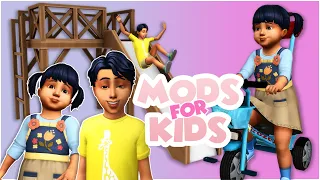 FUNCTIONAL SLIDES AND TODDLER BIKES! 🚴🧸 - The Sims 4 CC/Mod Showcase