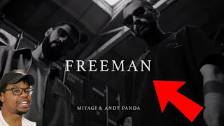 😱FIRST TIME HEARING Miyagi & Andy Panda - Freeman (Official Video) REACTION !🔥🔥