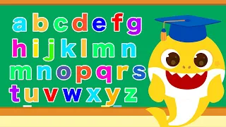 Learn Alphabets a to z | Baby Shark Alphabet Song | 15-Minute Learning with Baby Shark
