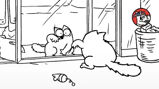 Simon's Cat Plays In Front of the Mirror | Simon's Cat Extra