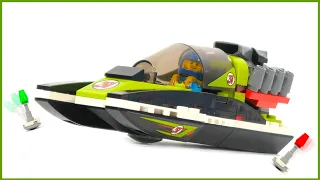 Lego City 60114 Race Boat - Lego Speed Build