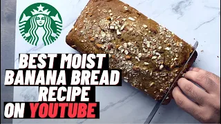 Starbucks Banana Nut Bread From Scratch