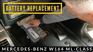 How to Replace Mercedes ML350 W164 Battery - The Complete Guide