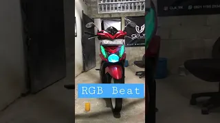 Lampu RGB di honda beat