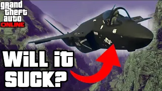 How will the new stealth jet play like in GTA Online?