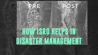How ISRO helps in disaster management