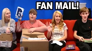 Opening Fan Mail... WITH FANS!