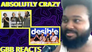 KING INERTIA REACTS | DESIBLE & YA NA HA GBB2023 | Crew Wildcard