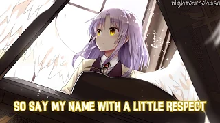 Nightcore - Don't Call Me Angel (Lyrics) (Piano Version)