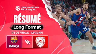 UN GAME 5️⃣ IRRESPIRABLE ! 😮‍💨😮‍💨 FC Barcelone vs Olympiacos - Résumé - EuroLeague 1/4 de finale