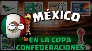 MÉXICO en la COPA CONFEDERACIONES 1995-2017 COUNTRYBALL