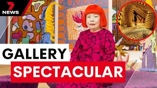 Works of 95-year-old Japanese megastar heading to Melbourne’s NGV | 7 News Australia