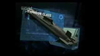 941 Soviet under ice submarine Typhoon