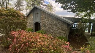 A visit to Pretty Place Chapel and Caesars Head State Park.