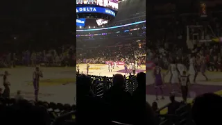 Lakers Spurs tipoff 12/5/18