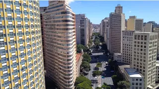 Avenida Afonso Pena Praça Sete e Rodoviária de Belo Horizonte