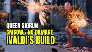 Valkyrie Queen SIGRUN - Ivaldi's Build - GMGOW + No Damage - God Of War