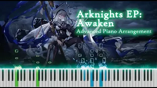 [Arknights] Awaken - Arknights EP: Specter the Unchained Theme OST Piano Visualiser | アークナイツピ アノアエンジ