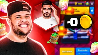 GASTEI TODO GOLD QUE ELE ESTAVA JUNTANDO MAS TEVE SURPRESA... - Clash Royale ‹ EduKof Games ›