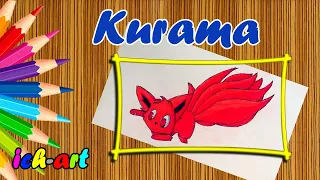 How to draw a KURAMA | NARUTO | Draw with me