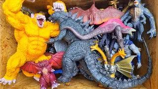 Hunting Found Godzilla x Kong, Mechagodzilla, Ultraman Kaiju, Dinosaur, Shark