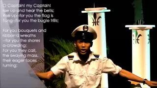 O Captain! My Captain! (Van Amiel's declamation piece)