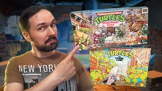 Handmade boardgames TMNT Pizza Power and Power Game