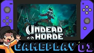 Undead Horde Nintendo Switch Gameplay | Docked Gameplay | Walkthrough Part 1