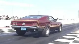 His third time in the car (69 Mustang)