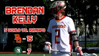 Bergen Catholic 15 Ramapo 7 | Bergen County Tournament Quarterfinal | Brendan Kelly 5 Goals!