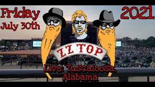 ZZ TOP First Show Without Dusty Hill July 30th 2021