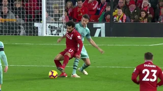 Mohammad Salah last night beautiful backheel pass skill vs Arsenal HD